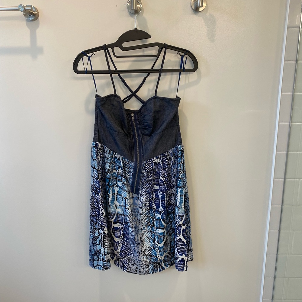 Womens Front Zip Dress